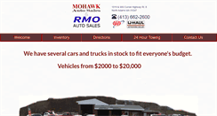 Desktop Screenshot of mohawkautos.com